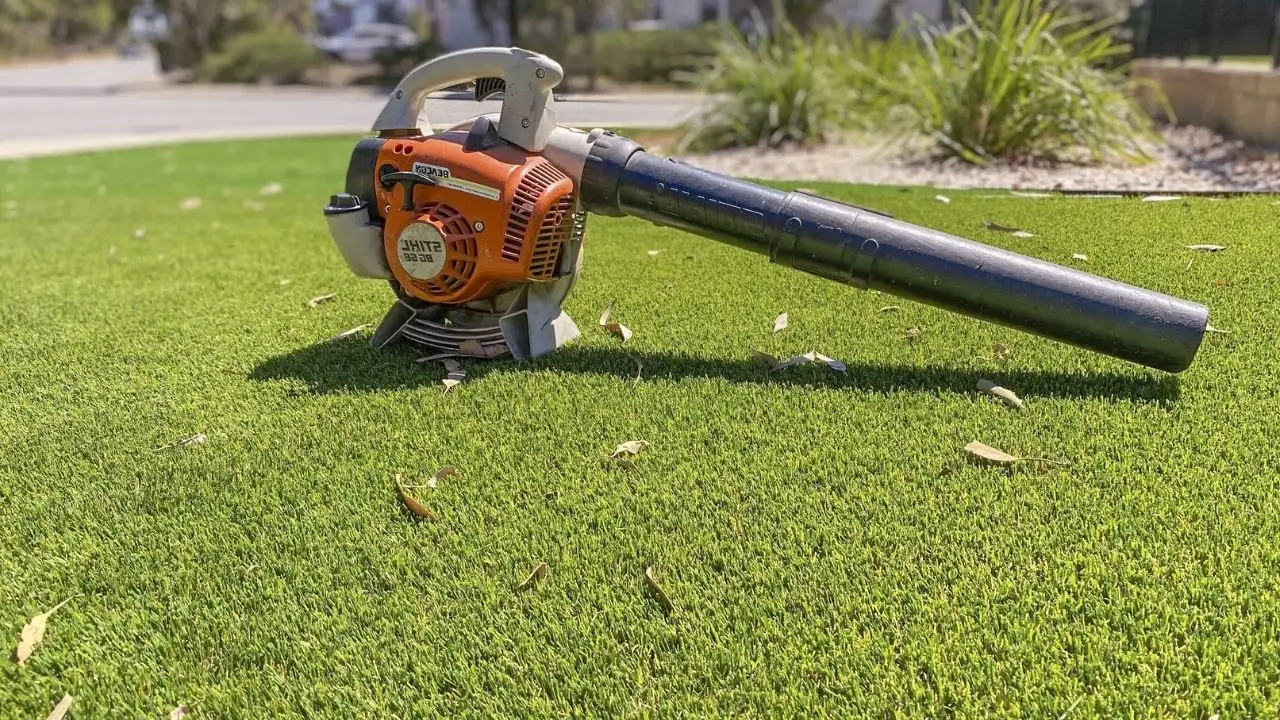 Can I Use a Leaf Blower on Artificial Grass