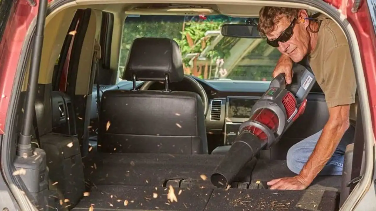 Tips to Safely Use a Leaf Blower Near Your Car